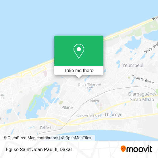 Église Saint Jean Paul II map