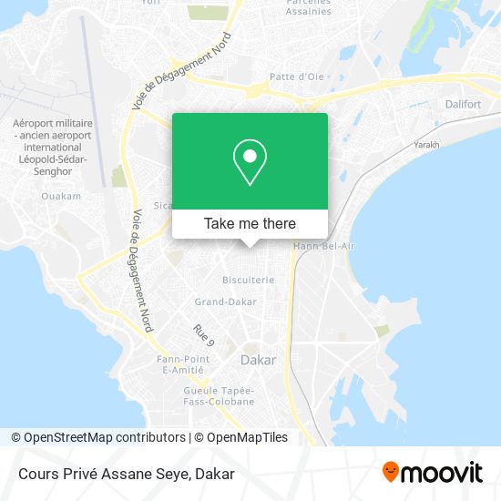 Cours Privé Assane Seye map