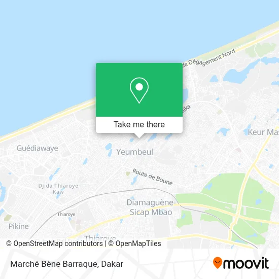 Marché Bène Barraque map