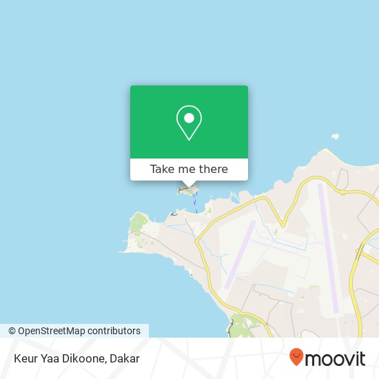 Keur Yaa Dikoone map