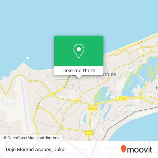 Dojo Mocrad Acapes map