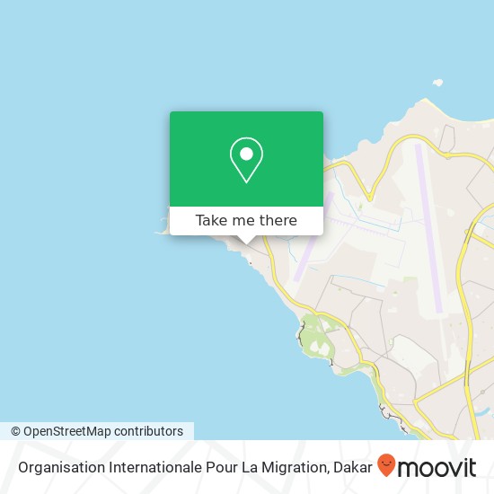 Organisation Internationale Pour La Migration map