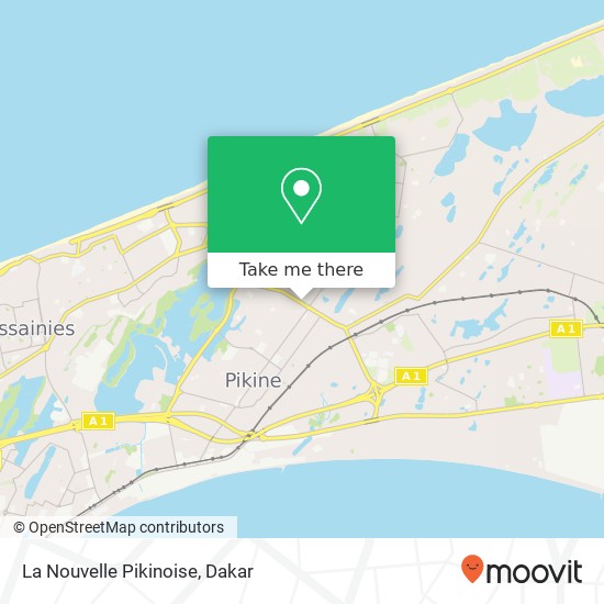La Nouvelle Pikinoise map