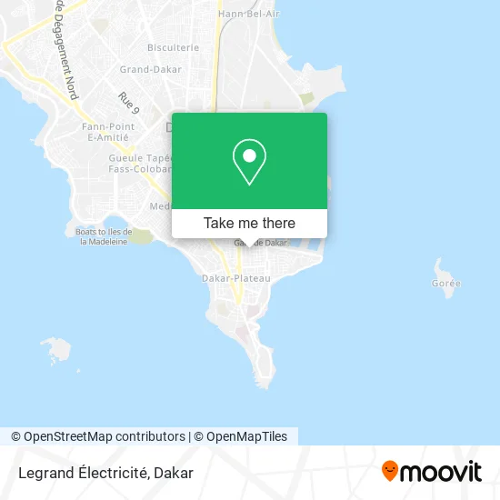 Legrand Électricité map