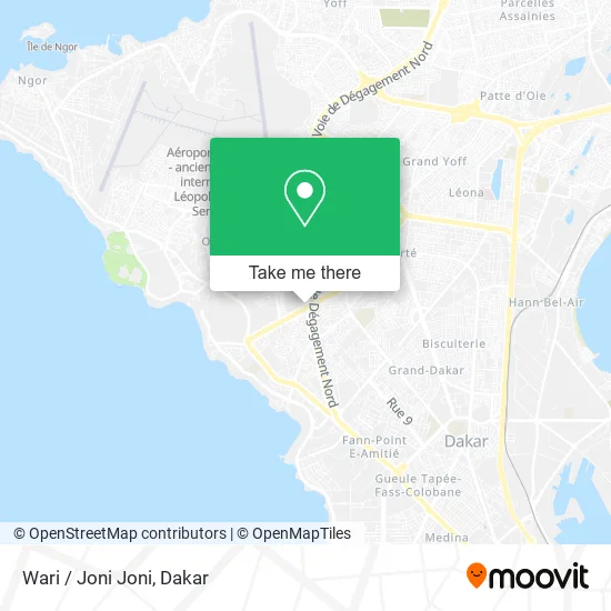 Wari / Joni Joni map