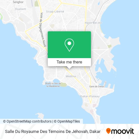 Salle Du Royaume Des Témoins De Jéhovah map