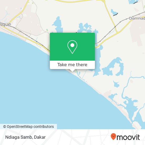 Ndiaga Samb map