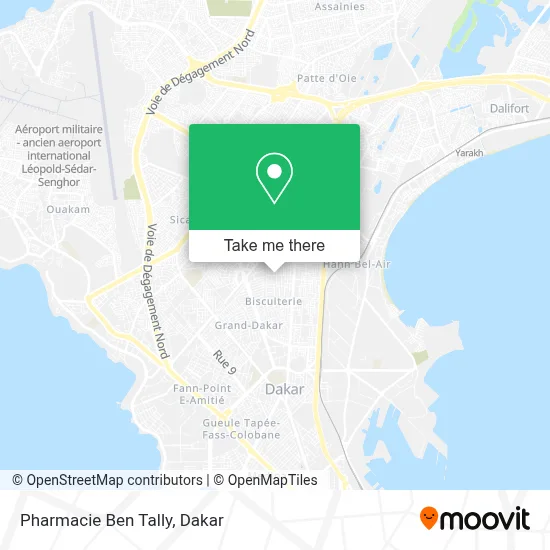 Pharmacie Ben Tally map