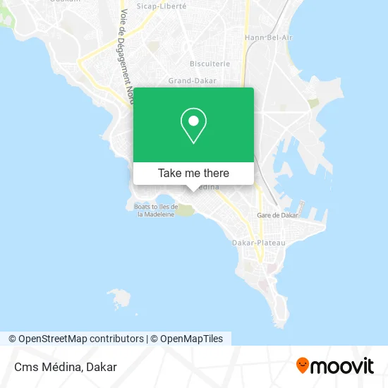 Cms Médina map