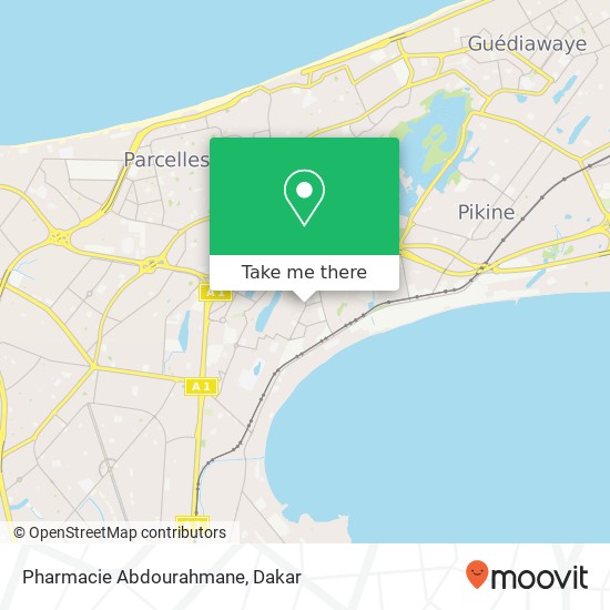 Pharmacie Abdourahmane map