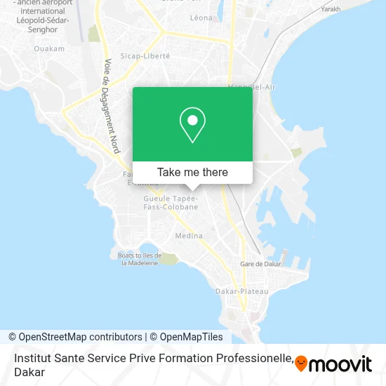 Institut Sante Service Prive Formation Professionelle map