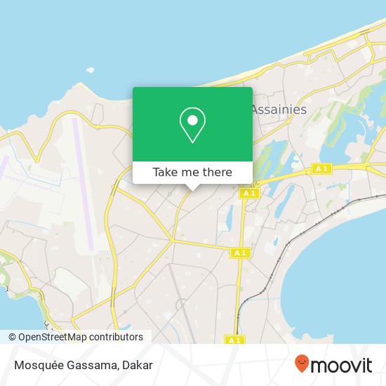 Mosquée Gassama map
