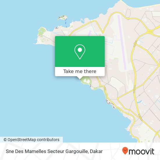 Sne Des Mamelles Secteur Gargouille map