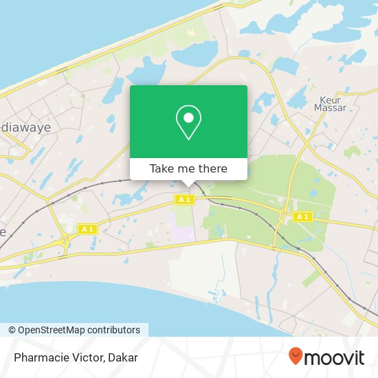 Pharmacie Victor map