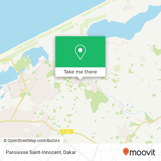Paroissse Saint-Innocent map