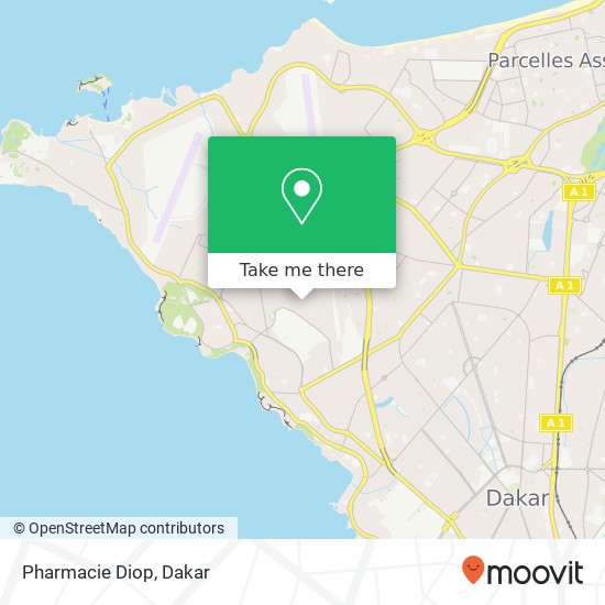 Pharmacie Diop map