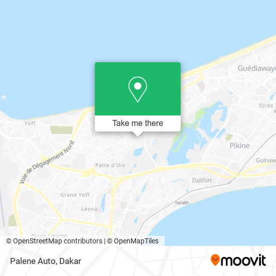 Palene Auto map