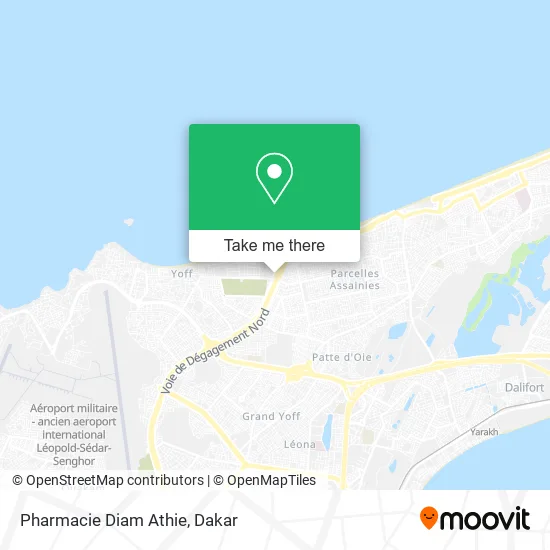 Pharmacie Diam Athie map