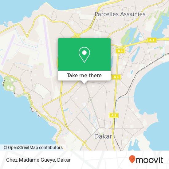 Chez Madame Gueye map