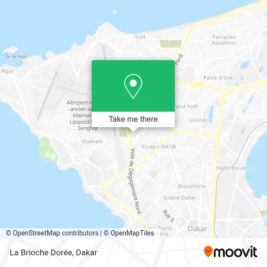 La Brioche Dorée map