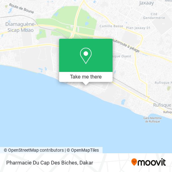 Pharmacie Du Cap Des Biches map