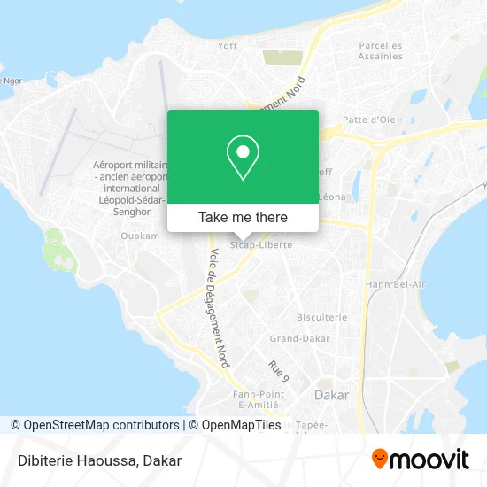 Dibiterie Haoussa map