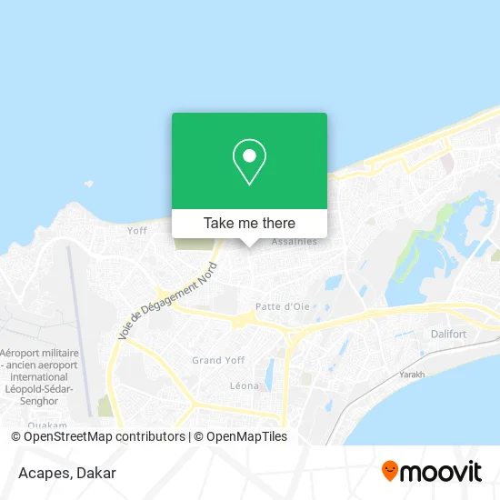 Acapes map