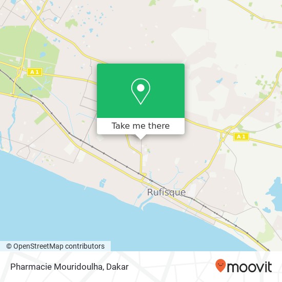 Pharmacie Mouridoulha map