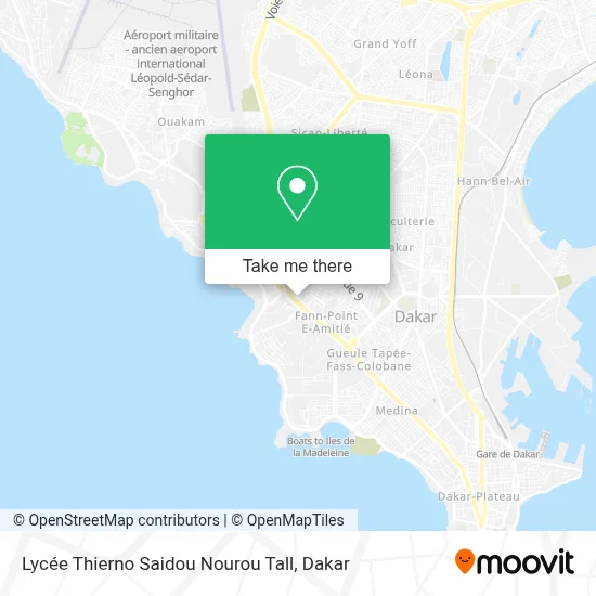 Lycée Thierno Saidou Nourou Tall map