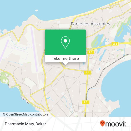 Pharmacie Maty map