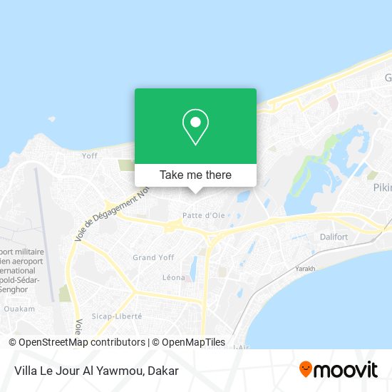 Villa Le Jour Al Yawmou map