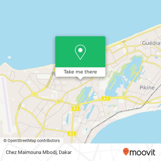 Chez Maimouna Mbodj map