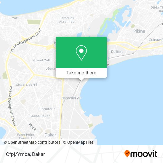 Cfpj/Ymca map