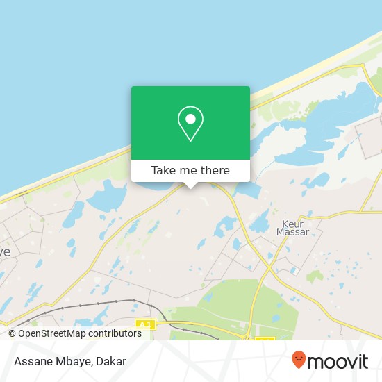 Assane Mbaye map