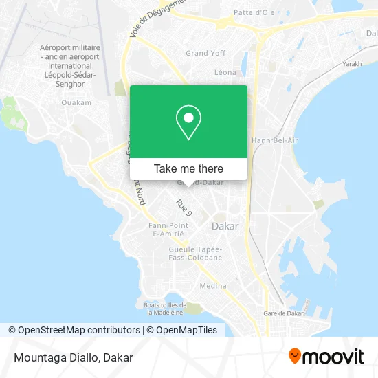 Mountaga Diallo map