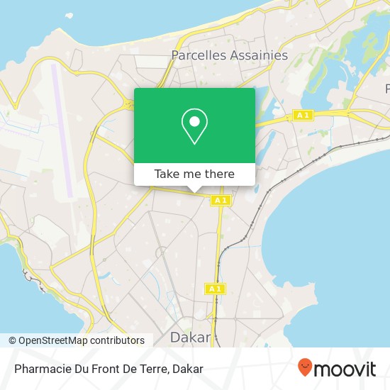 Pharmacie Du Front De Terre map