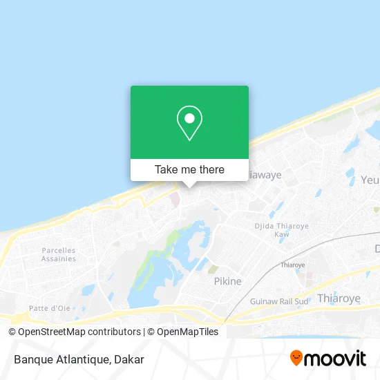 Banque Atlantique map