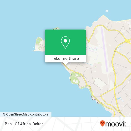 Bank Of Africa map