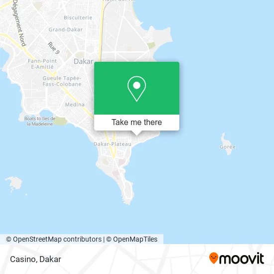 Casino map