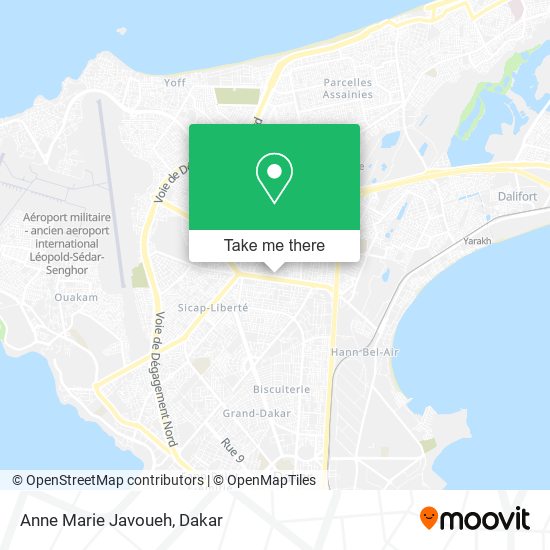 Anne Marie Javoueh map