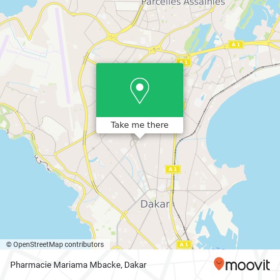 Pharmacie Mariama Mbacke map