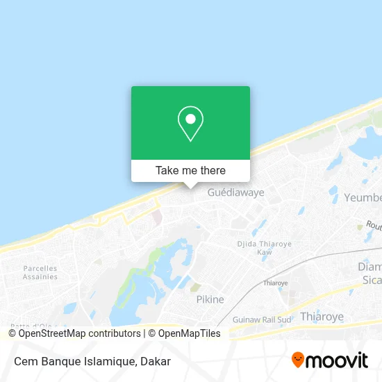 Cem Banque Islamique map