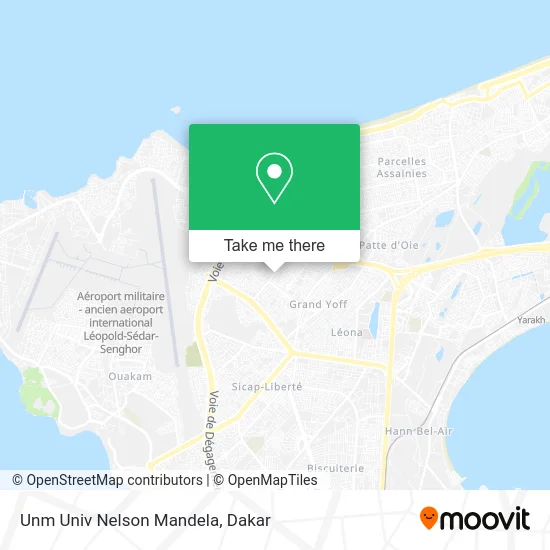 Unm Univ Nelson Mandela map