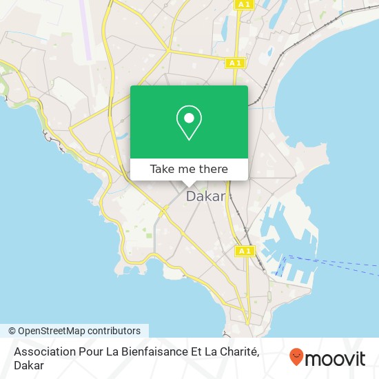 Association Pour La Bienfaisance Et La Charité map