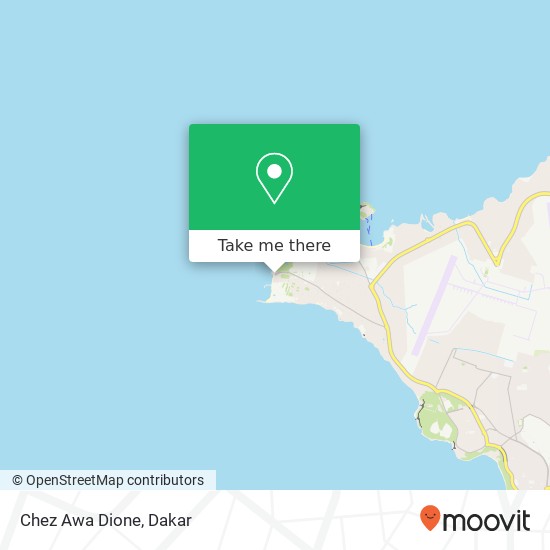 Chez Awa Dione map