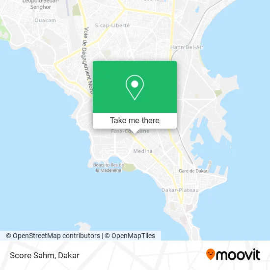 Score Sahm map