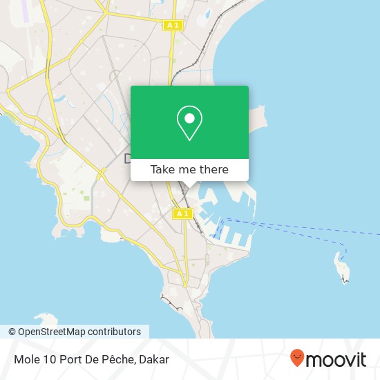 Mole 10 Port De Pêche map
