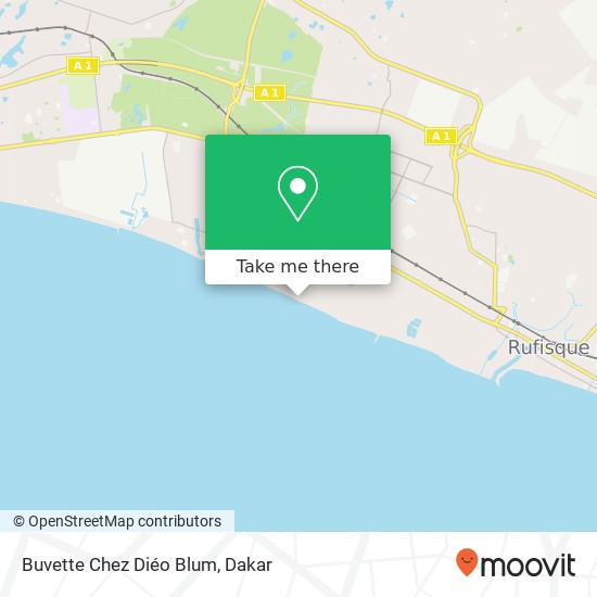 Buvette Chez Diéo Blum map