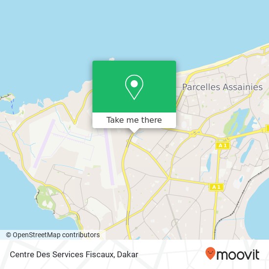 Centre Des Services Fiscaux map