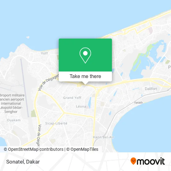 Sonatel map